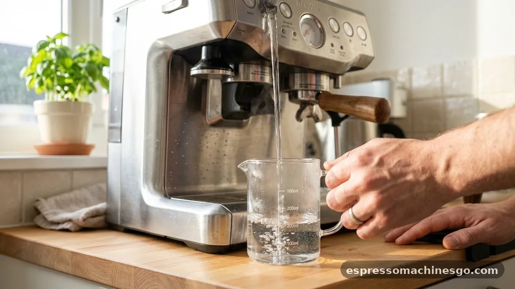 breville espresso machine how to use