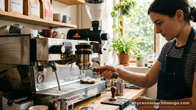 how to clean an espresso machine