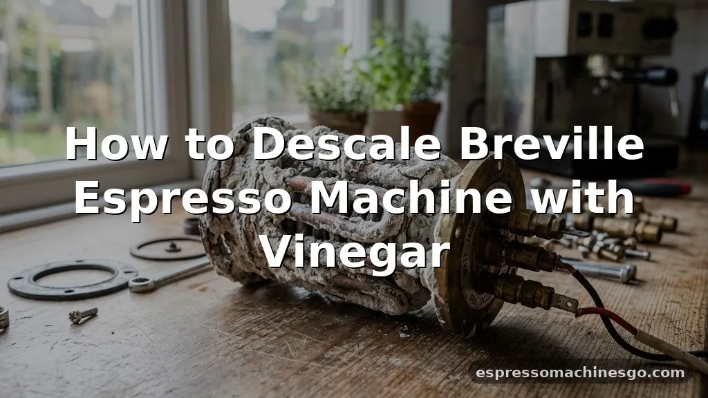 how to descale breville espresso machine with vinegar