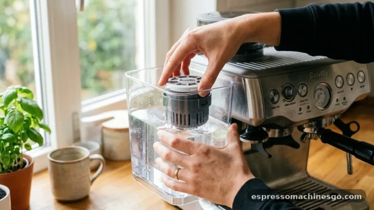 how to use a breville espresso machine