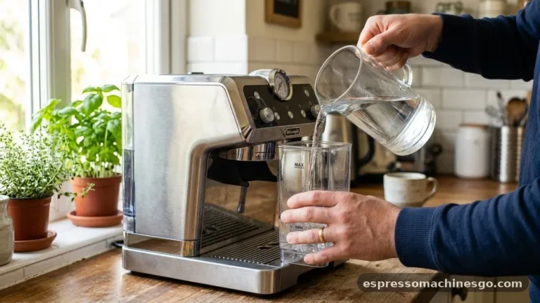 how to use delonghi espresso machine