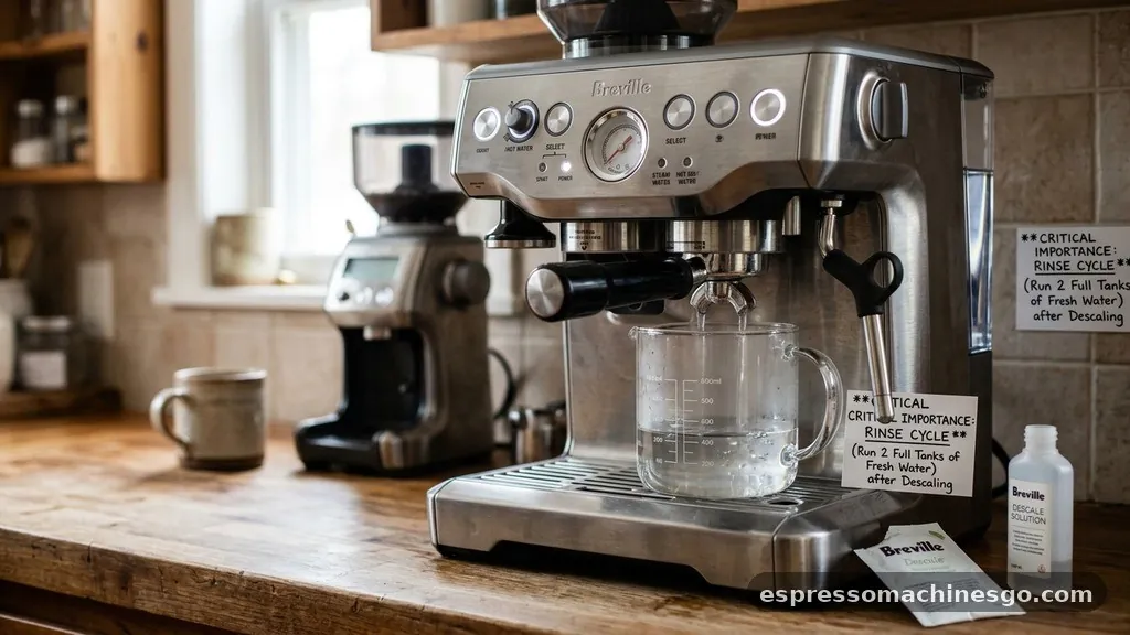 The Critical Importance of the Rinse Cycle - how to descale the breville espresso machine