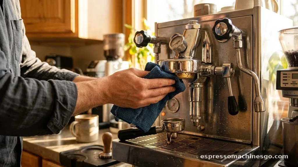 The Daily Maintenance Ritual for Espresso Machines - how to clean espresso machine