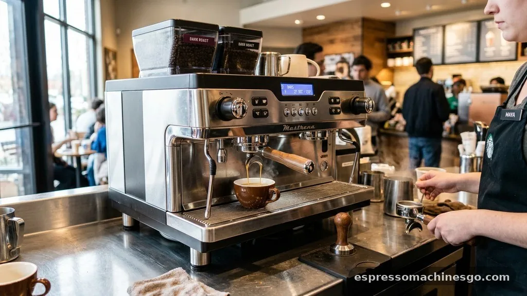 The Evolution of Starbucks Brewing Technology - what espresso machine does starbucks use