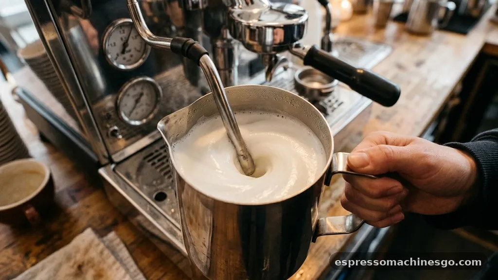 The Science of Milk Texturing and Microfoam - how to steam milk with espresso machine